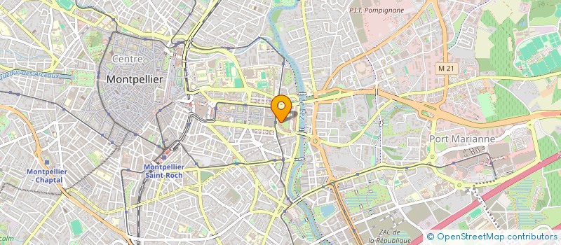 localisation de l'entreprise MATHIEU SOLAIRE à MONTPELLIER