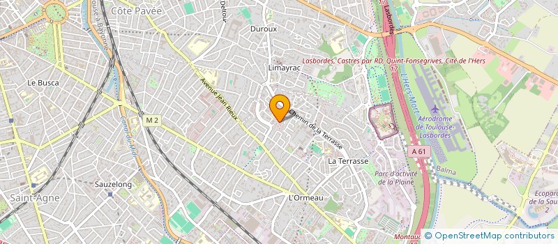 localisation de l'entreprise MATHIEU SOUVIRA HOLDING  TOULOUSE