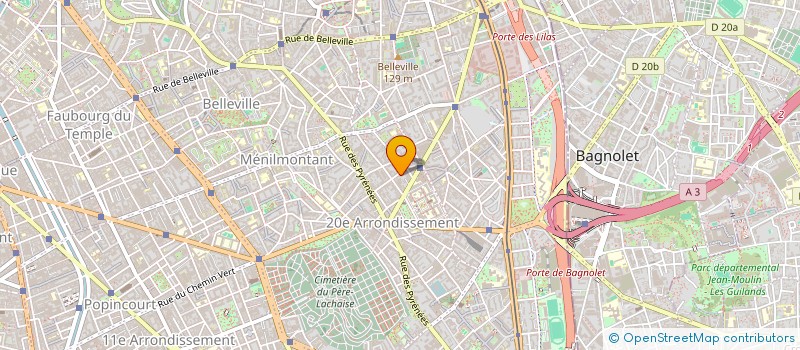 localisation de l'entreprise MATHIEU TRACHINO SAS  PARIS