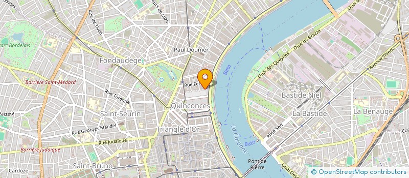 localisation de l'entreprise MATHIEU TRANSACTION IMMOBILIER à BORDEAUX