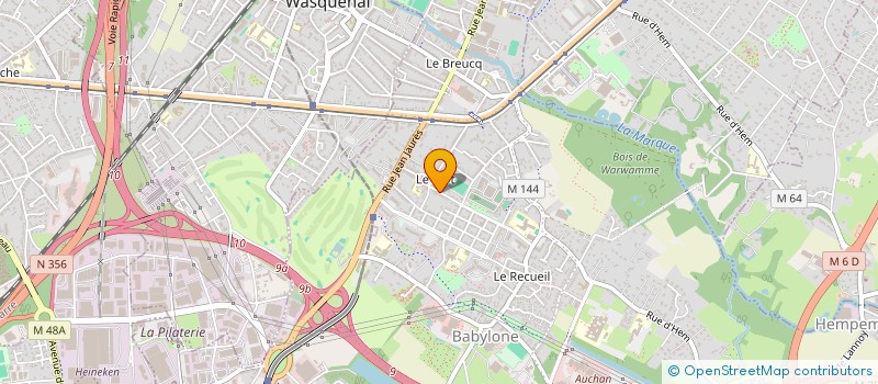 localisation de l'entreprise MATHIEU TUYPENS DEVELOPPEMENT à VILLENEUVE-D'ASCQ