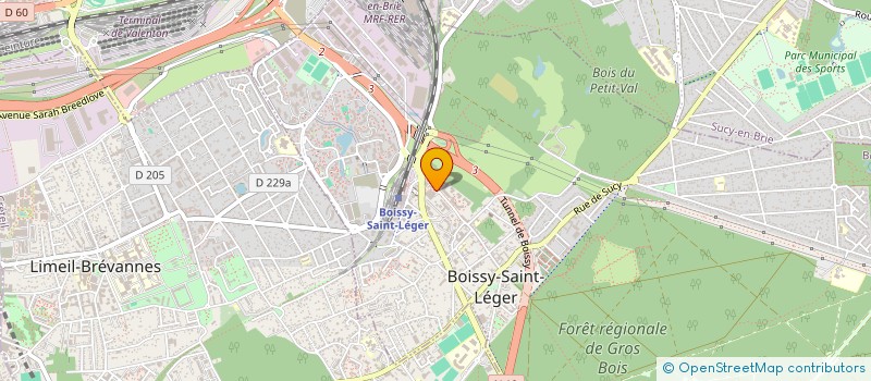 localisation de l'entreprise MATHILDANAIS à BOISSY-SAINT-LEGER