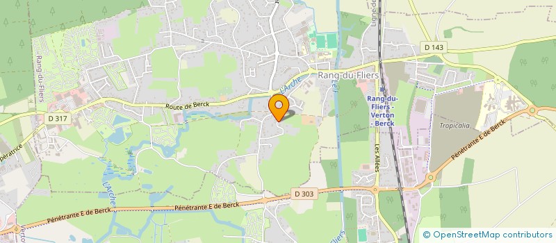 localisation de l'entreprise MATHILDE  RANG-DU-FLIERS