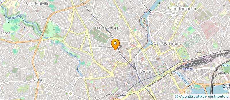 localisation de l'entreprise MATHILDE  NANTES