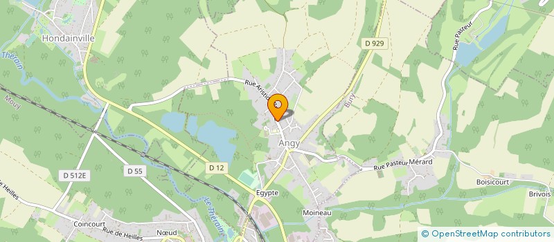 localisation de l'entreprise MATHILDE  ANGY