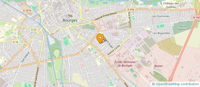 localisation de l'entreprise MATHILDE  BOURGES