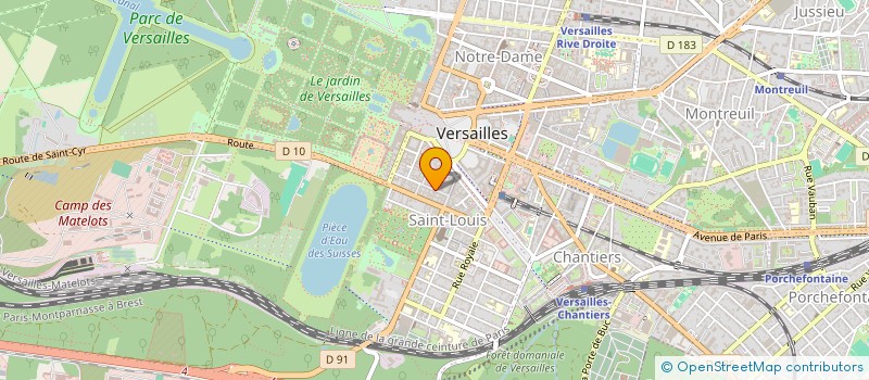 localisation de l'entreprise MATHILDE CASTELLO BRANCO à VERSAILLES