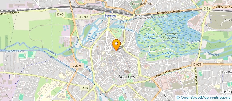 localisation de l'entreprise MATHILDE CD à BOURGES