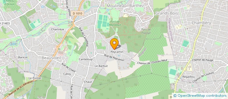 localisation de l'entreprise MATHILDE & CIE  GRADIGNAN