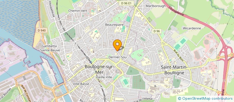 localisation de l'entreprise MATHILDE ET COMPAGNIE à BOULOGNE-SUR-MER
