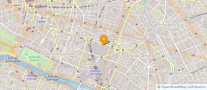 localisation de l'entreprise MATHILDE INDUSTRIE à PARIS