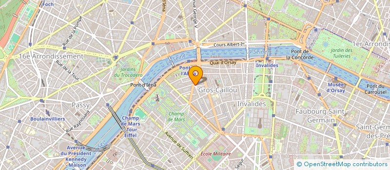 localisation de l'entreprise MATHILDE LA TOUCHE INTERIOR DESIGN  PARIS