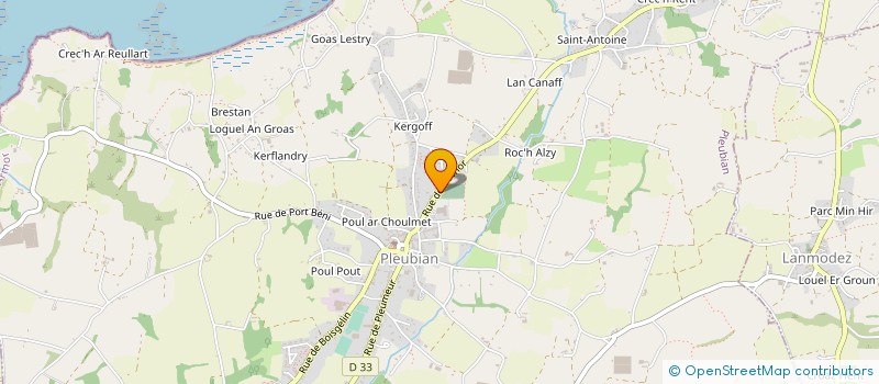localisation de l'entreprise MATHILDIS à PLEUBIAN
