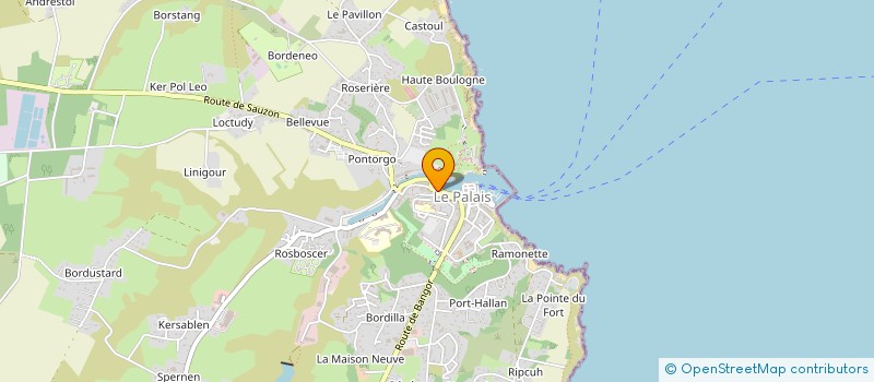 localisation de l'entreprise MATHIMADO  LE PALAIS