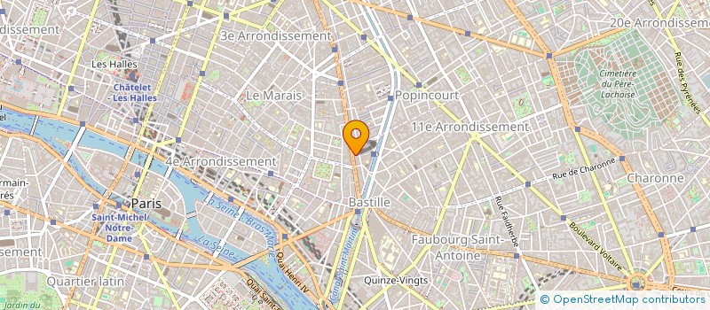 localisation de l'entreprise MATHIN  PARIS