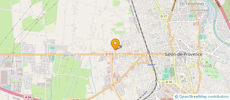 localisation de l'entreprise MATHINAUD  SALON-DE-PROVENCE