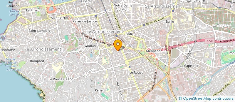 localisation de l'entreprise MATHINS à MARSEILLE