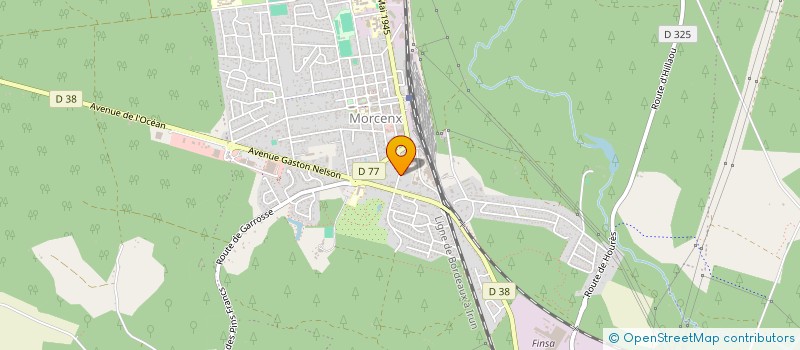 localisation de l'entreprise MATHIO XAVIER  MORCENX-LA-NOUVELLE