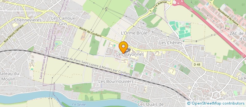 localisation de l'entreprise MATHIOT GHERIBI à HERBLAY-SUR-SEINE