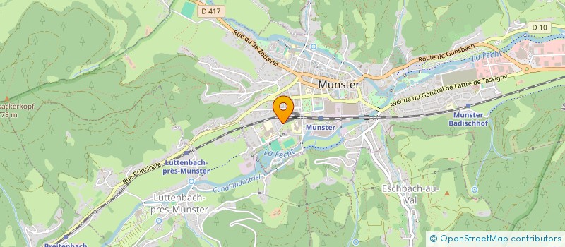 localisation de l'entreprise MATHIPI  MUNSTER