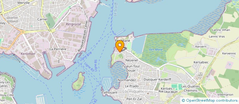 localisation de l'entreprise MATHIRA  LOCMIQUELIC