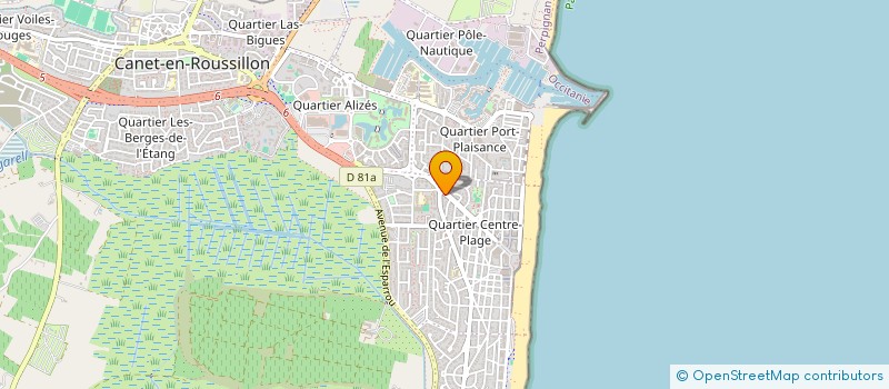 localisation de l'entreprise MATHIRAPH à CANET-EN-ROUSSILLON