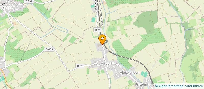 localisation de l'entreprise MATHIS à ALTECKENDORF