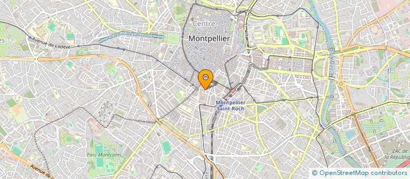 localisation de l'entreprise MATHIS à MONTPELLIER