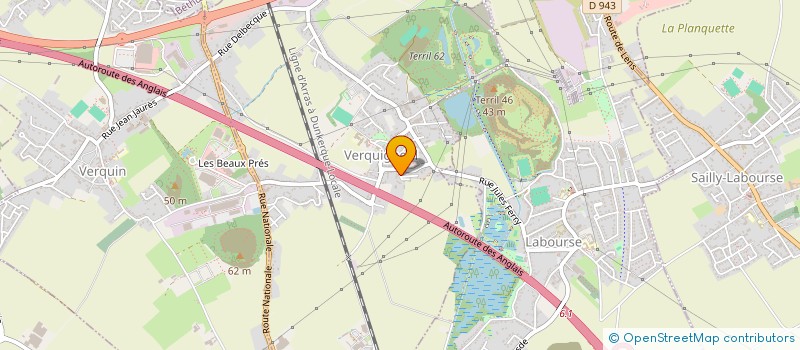 localisation de l'entreprise MATHIS  VERQUIGNEUL