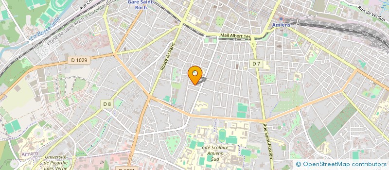 localisation de l'entreprise MATHIS à AMIENS