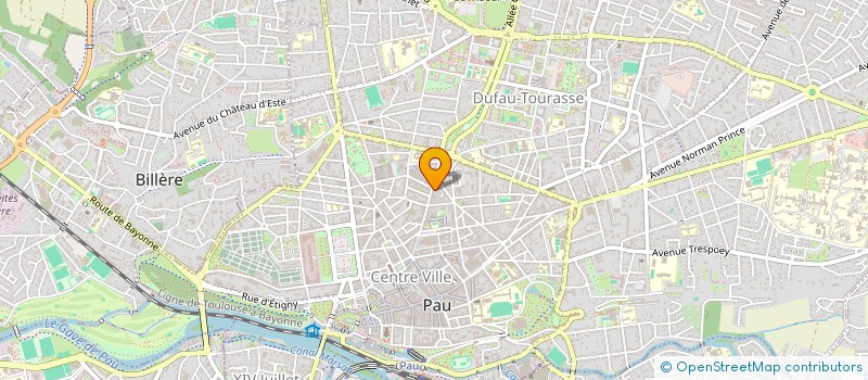 localisation de l'entreprise MATHIS à PAU