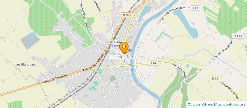 localisation de l'entreprise MATHIS à LISLE-SUR-TARN
