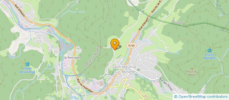 localisation de l'entreprise MATHIS  SAINT-MAURICE-SUR-MOSELLE