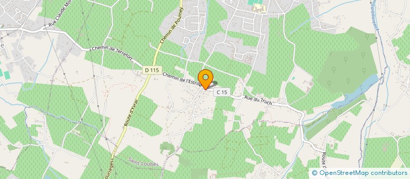 localisation de l'entreprise MATHIS & CO  SAINT-LOUBES