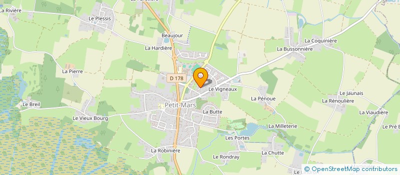 localisation de l'entreprise MATHIS.D  PETIT-MARS