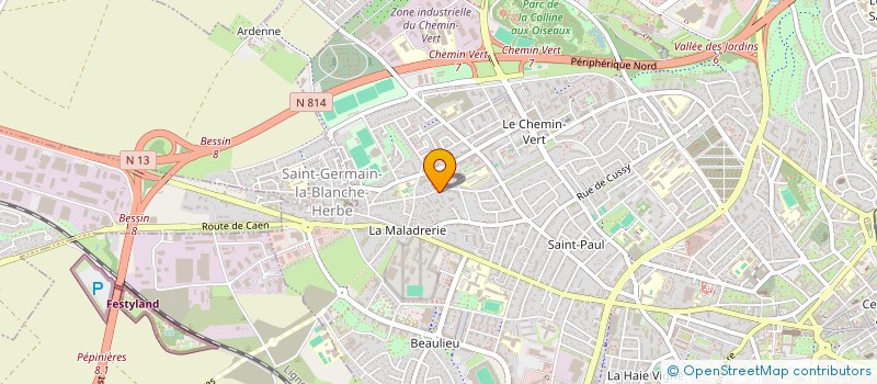 localisation de l'entreprise MATHIS EVENTS à CAEN
