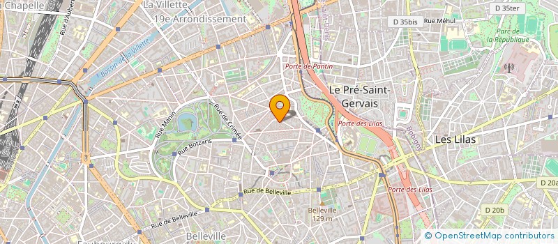 localisation de l'entreprise MATHIS MEDIA  PARIS