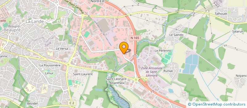 localisation de l'entreprise MATHIS OUEST à VANNES