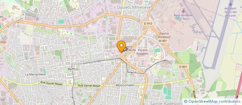 localisation de l'entreprise MATHIS SERVICES à TOURS