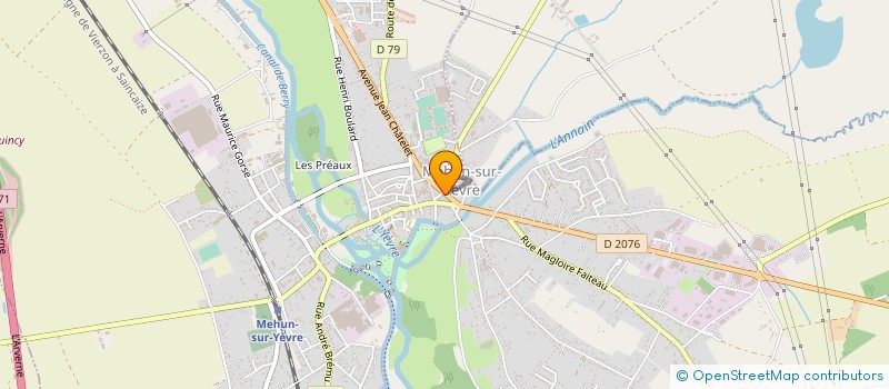 localisation de l'entreprise MATHIS & SWAN  MEHUN-SUR-YEVRE