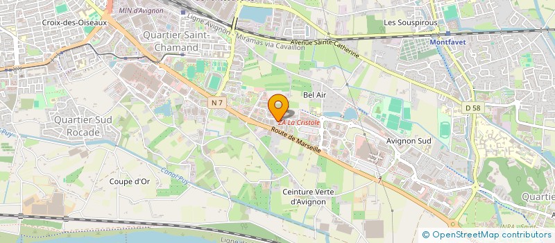 localisation de l'entreprise MATHISUN à AVIGNON