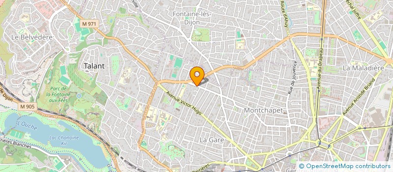 localisation de l'entreprise MATHLACH à DIJON