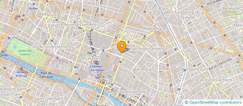 localisation de l'entreprise MATHMACO  PARIS