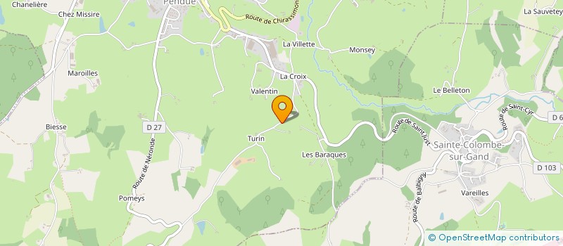 localisation de l'entreprise MATHMAMA  SAINT-JUST-LA-PENDUE