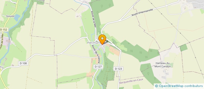 localisation de l'entreprise MATHOA  HERMANVILLE