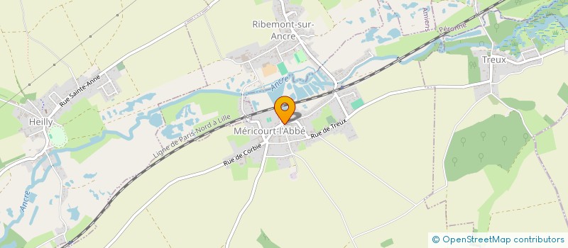 localisation de l'entreprise MATHON à BONNAY