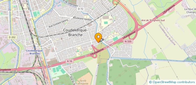 localisation de l'entreprise MATHORE  COUDEKERQUE-BRANCHE