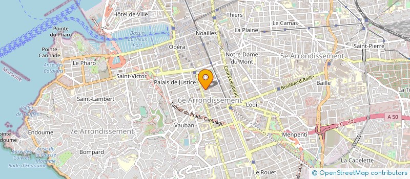 localisation de l'entreprise MATHOS PRIMEUR à MARSEILLE