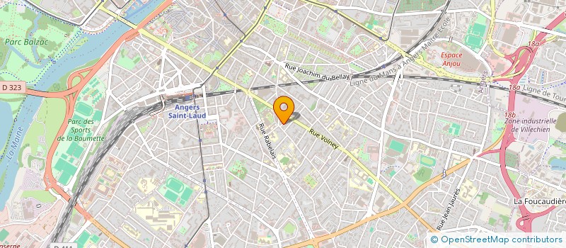 localisation de l'entreprise MATHOU ILLUSTRATIONS à ANGERS