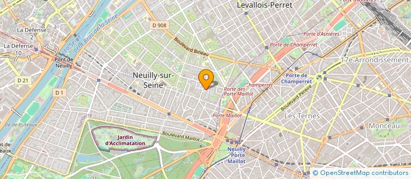 localisation de l'entreprise MATHRONITA à NEUILLY-SUR-SEINE